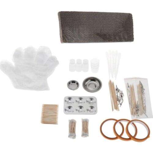 Artist Brush Set Gloves Color Clips Color Plate Craft Model Building Kit