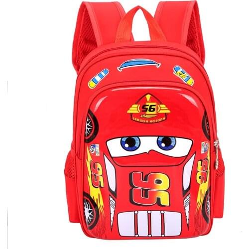Disneys new frozen princess car Spider-Man nylon mini backpack 3-6 years old boys girls with the same backpack storage backpack