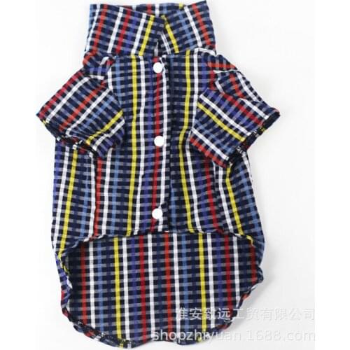 Dog Clothes Thin T-shirt Schnauzer Than Bear Fight Cat Breathable Summer Pet Clothes Teddy Dog