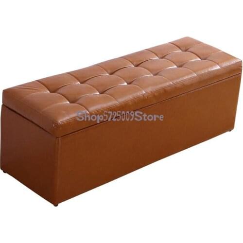 Clothing Store Sofa Fitting Room Rectangular Shoe Changing Stool Household Can Sit Storage Locker Changing Room Bench