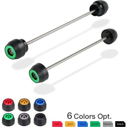 Motorcycle Front Rear Axle Sliders For KAWASAKI Z900 Z900RS 2018 2019 2020 Z900RS CAFE PERFORMANCE 2018 2019 2020 Protector