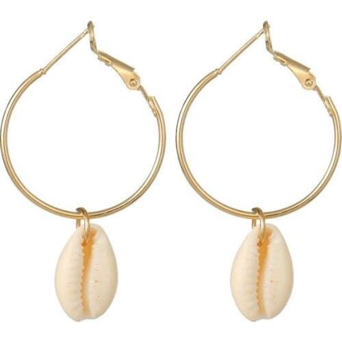 2021 New Arrival Uroru Hoop Earrings Earrings Fashion Cute Romantic Metal Geometric Women Hoop Earrings