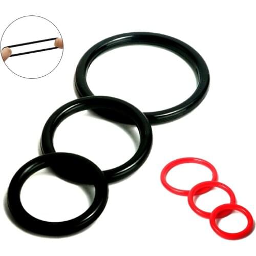 Silicone Penis Ring Delay Ejaculation Cock Ring Sex Toys for Men Male Cock Erection Stretcher Erotic Adult Sex Products