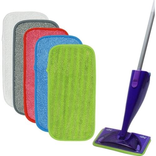 2PCS Compatible with Swiffer WetJet flat mop cloth cover, Velcro mop replacement cloth pad, mop head accessories