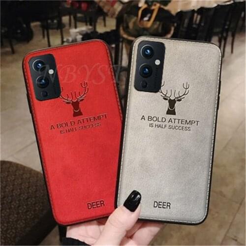 Cloth Texture Case For OnePlus Nord N100 1+ Nord N100 5G OnePlus 9 Pro 8 Pro 1+ 9 8T 1+ 6T 7T 6 Soft Silicone Frame Fabric Cover