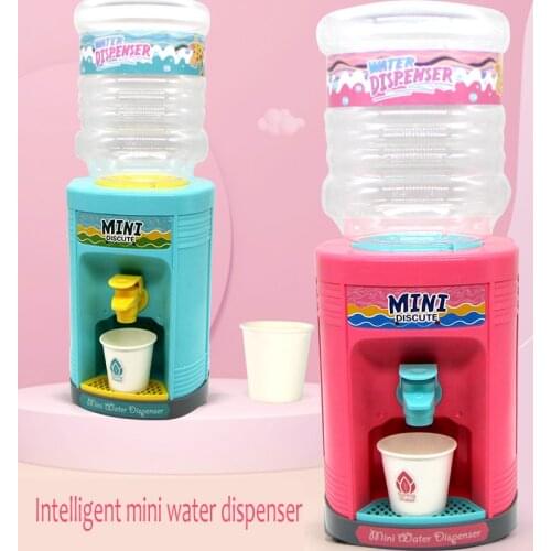 Intelligent Mini Childrens Water Dispenser Portable Cartoon Water Dispenser Plastic Kid Toy Gift