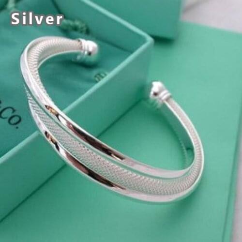 Explosions special Korean jewelry copper silver-plated jewelry hypotenuse net bracelet Ali explosions jewelry snapped up