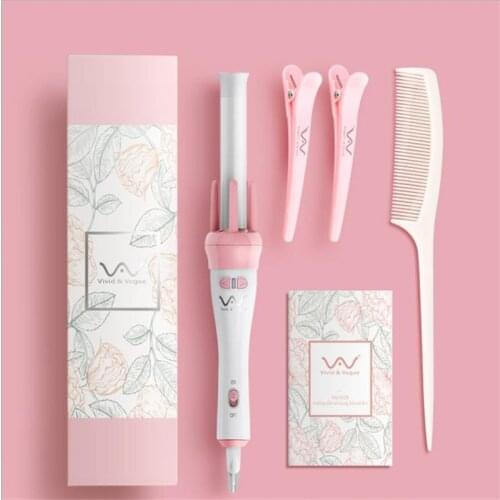 Vivid＆Vogue Original automatic curlers Turn the curling iron left and right VAV-022B pink