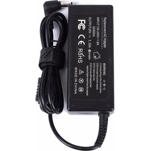 20V 3.25A 5.5*2.5mm AC Laptop Adapter Charger For Lenovo IdeaPad g530 g550 g560 g570 y450 y530 Notebook Laptop Accessories