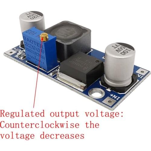 1Piece LM2596 DC-DC Step-down Power Supply Module BUCK 3A Adjustable Step Down Voltage Regulator LM2596s