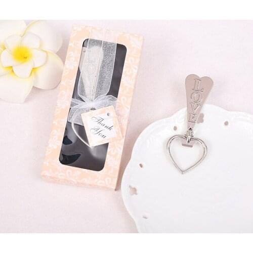 100pcs LOVE Bottle Opener Key Wine Opener Heart Shape Beer Bottle Opener Wedding Favor Gift WA2632