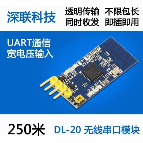 2.4G Zigbee Cc2530 Wireless Transmitting and Receiving Module TTL Transparent Transmission and Receiving Module Free Development
