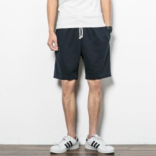 2021 fashion brand cotton shorts mens summer trend to increase the size of leisure beach pants high quality sports pants