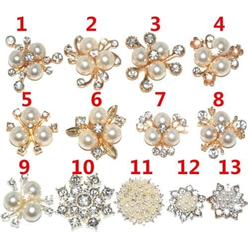 5pcs/lot DIY Hair Accessories Environmental Rhinestone For flower Heart Girl Hair Band Headband Free shipping PJ23