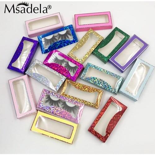 50/100 Pairs 25MM Mink Eyelashes Bulk 5D Mink Lashes Long Dramatic Lash Reusable False Eyelash Mink Lashes With Packaging Boxes