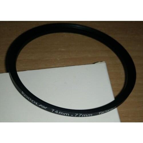 74mm-77mm 74-77 mm 74 to 77 Step Up Filter Ring Adapter for canon nikon pentax sony Camera Lens Filter Hood Holder