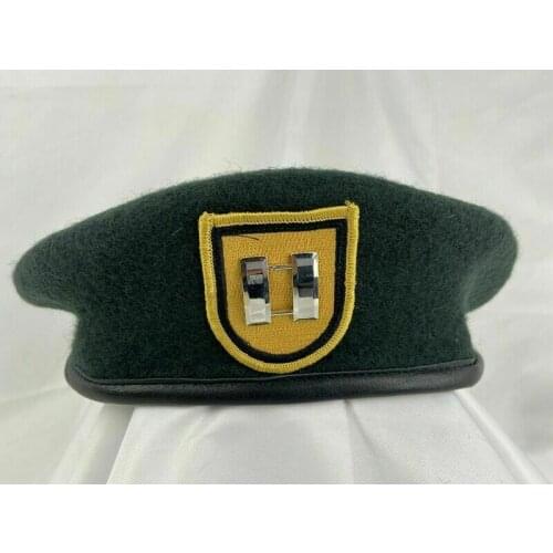US Army 1th Special Forces Group Green Beret OfficerS Captain Rank Military Hat armyshop2008