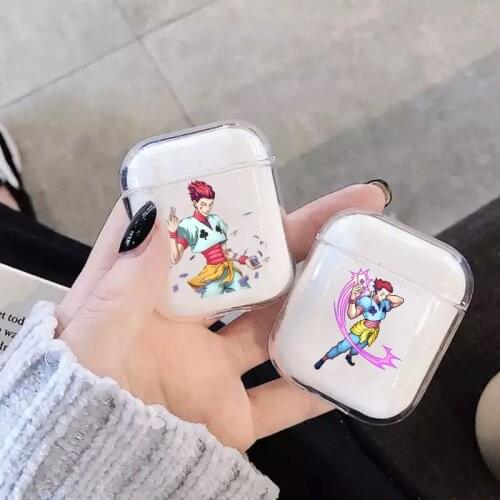 Cute Hunter × Hunter Clear Case For Airpods Pro 1 2 3 Cases Silicone Soft Bluetooth Earphone Cover For Airpod 2 Pro Case Anime