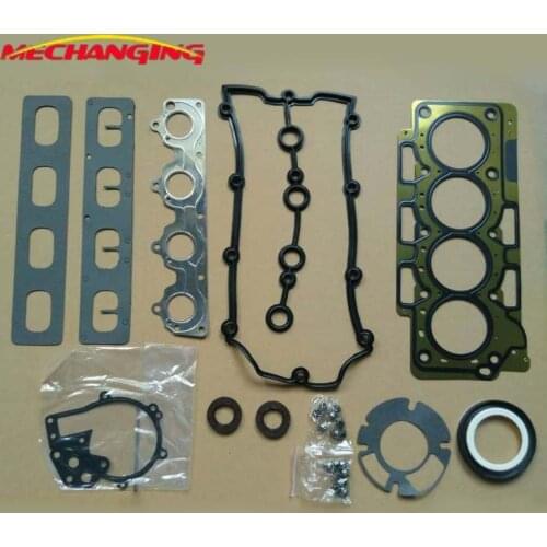 FOR CHERY A5 DOHC 2.0L 16V SQR484F SQR484J Metal Automotive Spare Parts Full Set Engine Parts Overhaul package 484J-100001