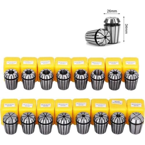 ER11 ER16 ER20 ER25 ER32 ER40 Collet Tool Precision Spring Collet Set 2-16mm CNC Collet Chuck For Milling Lathe Tools