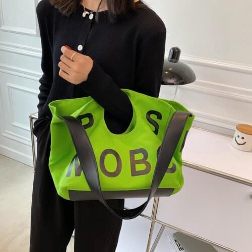 Canvas Tote Bags For Women Designer Luxury Handbag Harajuku Womens Fashion Fun Shoulder Bag Large Capacity Messenger Bag шоппер