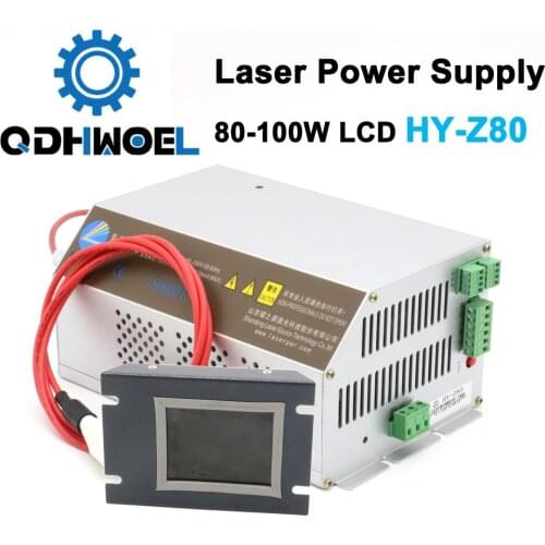 Intelligent Z80 Co2 Laser Power Supply 80W For Laser Engraving And C Machine
