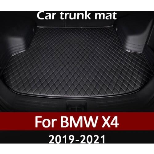 MIDOON Car trunk mat for BMW X4 2019 2020 2021 cargo liner carpet interior accessories cover
