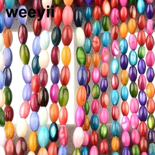 Colorful Czech Faceted Glass Rice Beads For Jewelry Making DIY Necklace Bracelet Earrings Accessory