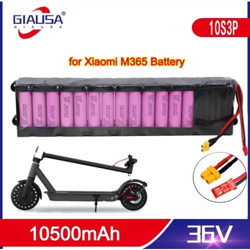 36V 10S3P 10.5Ah 10.5Ah 700 watt lithium-ion battery pack for Xiaomi mijia m365 pro e-bike bicycle scooter with 20A BMS