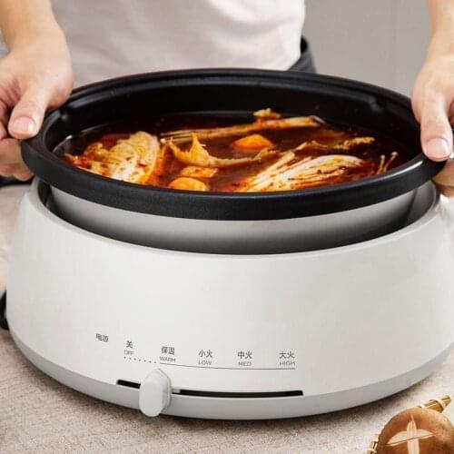 MC-DY28P151 split type multi-function electric hot pot household electric cooker electric skillet hot pot pot 4-6 people student