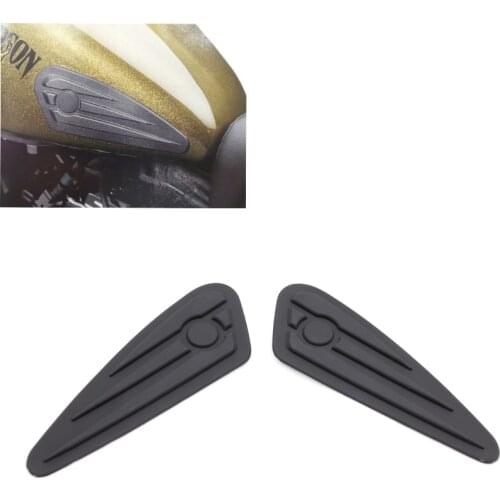 For Harley Sportster XL 883 1200 X48 Street XG750 Motorcycle Gas Tank Pads Anti Slip Grip Traction Pad Sticker Side Fuel Decals