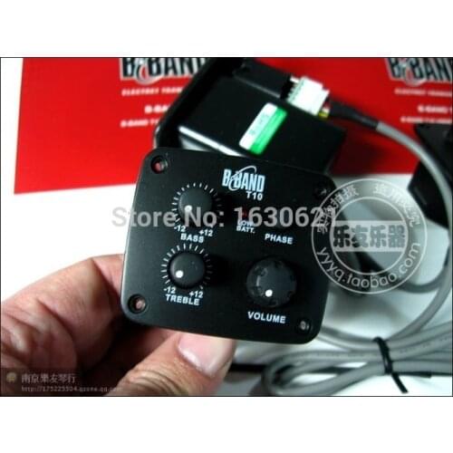 2019 New + Factory + Finland Original B-BAND T10 pickup EQ for smaller guitar body Top quality professional B Band T10 pickup