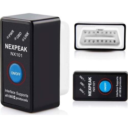 Elm327 Blurtooth-compatible OBD2 V1.5 Elm 327 V 1.5 OBD 2 Car Diagnostic-Tool Scanner Elm-327 OBDII Adapter Auto Diagnostic Tool