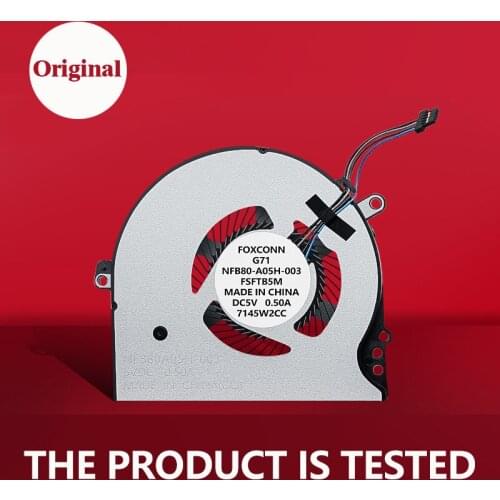 New for HP 15-CC 15-CK 14-BK 14-BP TPN-Q189 Q191 Q201 927918-001 15-KC G71 NFB80A05H-003 laptop cpu cooler cooling fan