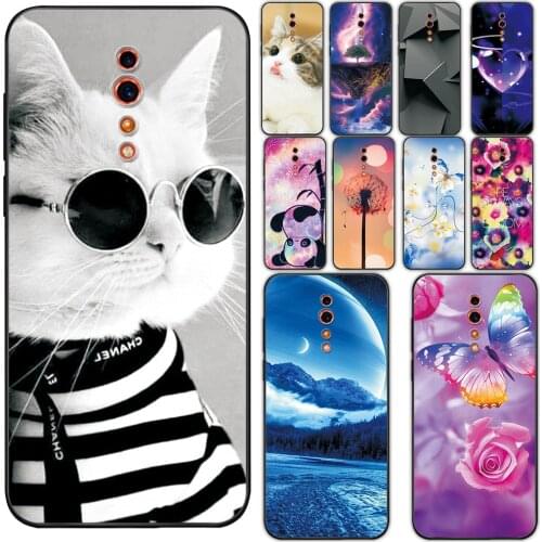 For OPPO Reno Z Case 6.4 inch Shockproof Phone Shell For OPPO Reno Z Back Cover on Reno Z Soft Silicone Case For OPPO Reno Z Cat