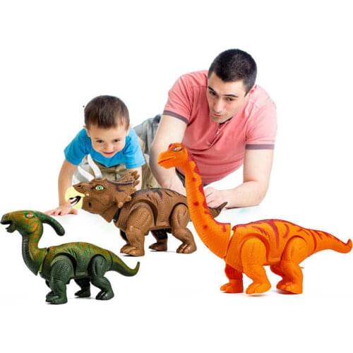 38CM RC Electric Walking Lay Eggs Dinosaur Remote Control Electronic Robot With Light Sound For Kids Baby Toys Christmas Gift