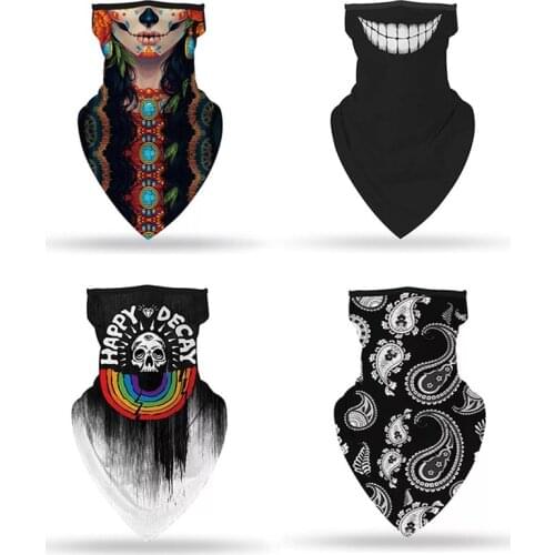 Magic Hiking Scarves Cycling Riding Bandana Fishing Scarf Neck Face Guard Balaclava Outdoor Sports Neck Gaiter Triangle Scarf