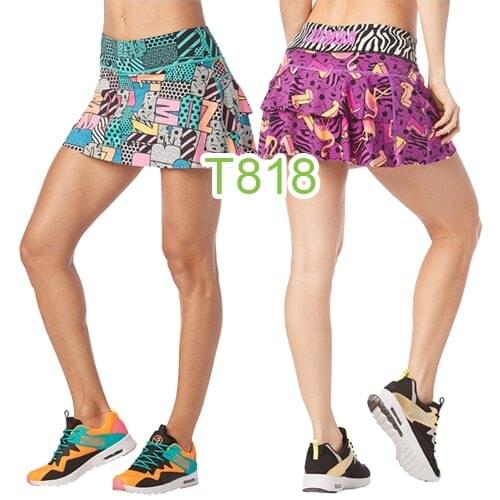 Yoga pulley dance Dancing running bodybuilding fitness sports leisure skirt