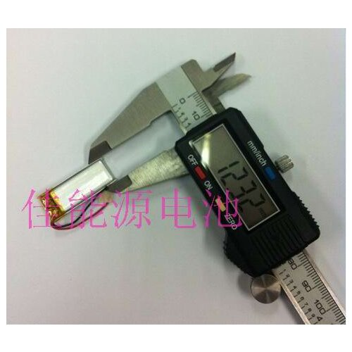 3.7V 401238 180MAH MP3 MP4 polymer lithium battery MP5 Bluetooth stereo small flashlight Rechargeable Li-ion Cell