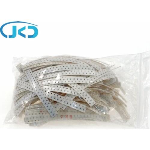 4250pcs/lot 170Value x 25pcs 0603 0R-10MR 1/10W 0.1W SMD Chip Fixed Resistor kit 0-10M ohm resistance