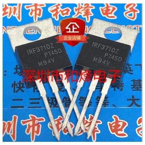 Free shipping 20PCS IRF3710Z TO-220 100V 59A