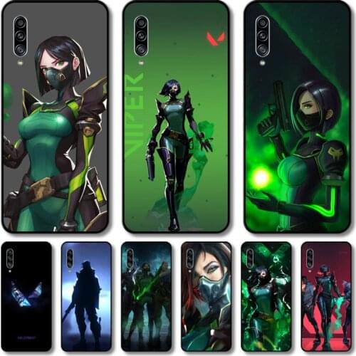 Jett viper game Phone Case Hull For Samsung Galaxy M 10 20 21 31 30 60S 31S Black Shell Art Cell Cover TPU