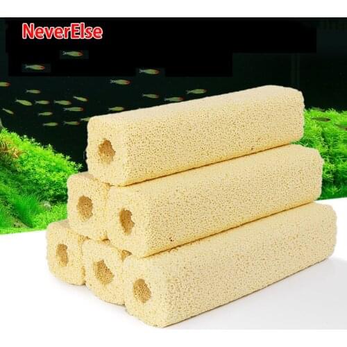 Biological Filter Medium Bar Tool Filtration System Filter Strip Rod Pore for nitrobacteria aquarium fish tank turtle Koi Pond