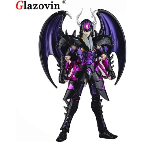 Glazovin ZK Model Saint Seiya Myth Cloth Hades Surplice Balron Balrog Rune Metal Armor Action Figures For Child Gifts