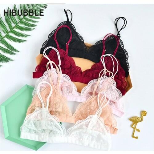 Hibubble White Bras