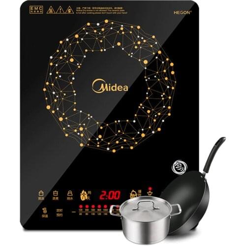 Induction cooker home, open flame smart wok, multi-function silent electric stove, hot pot induction cooker