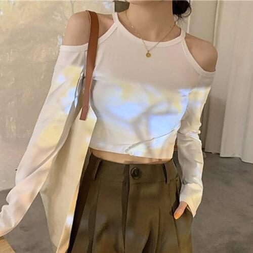 Женские полосатые футболки Myfjxjy China At AliExpress