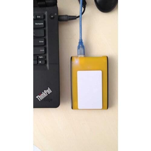 Usb desktop uhf rfid reader and writer / rfid reader writer 865-868MHz epc gen2 rfid reader antenna ceramics