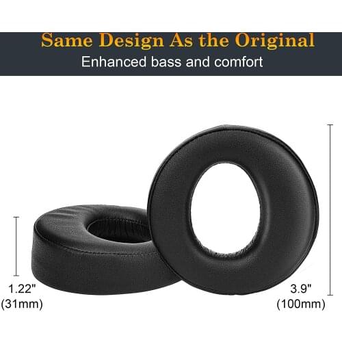 Headphones Ear Pads Cushions Replacement, Earpads Compatible with Sony Gold Wireless Playstation PS4 Headset, 2014 Version, Mode