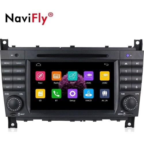 NaviFly 7" Wince6.0 Car DVD Player radio audio For Mercedes/Benz/Sprinter/W203/A180/Viano/Vito/W639/A-class GPS navigation